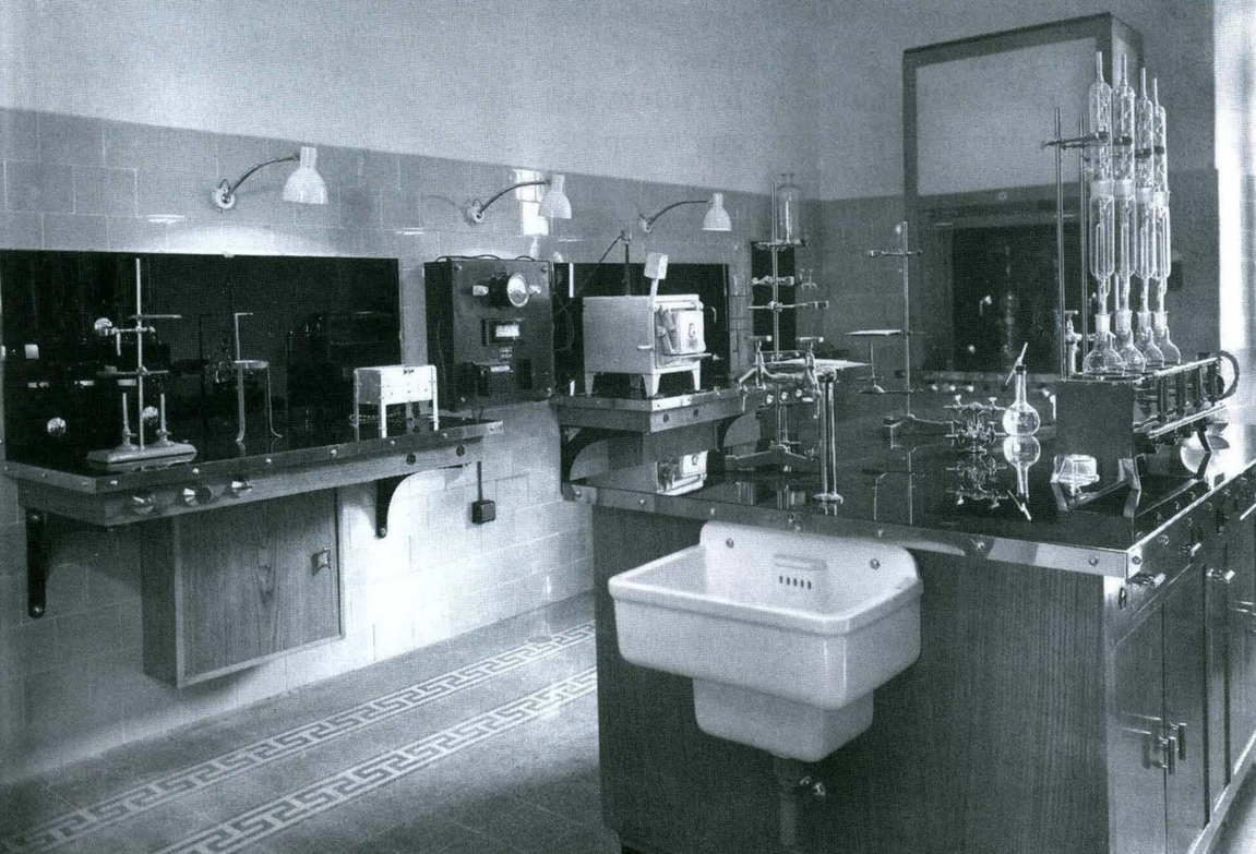 Chemistry Laboratory, Istituto Centrale del Restauro, Rome, 1939