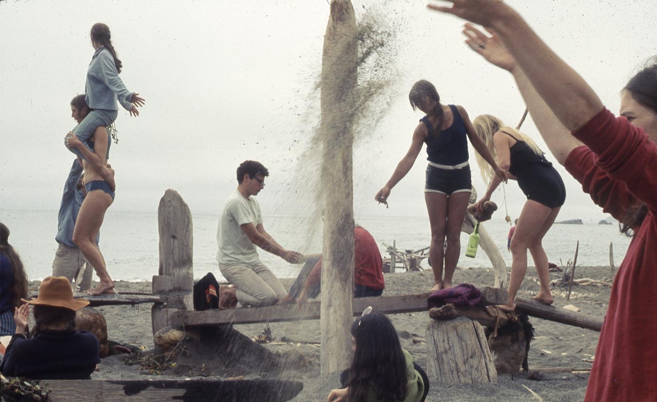 "Driftwood Village—Community," Sea Ranch, CA. Experiments in Environment Workshop, 1968. Contributed by Mark Wasiuta and Sarah Herda.