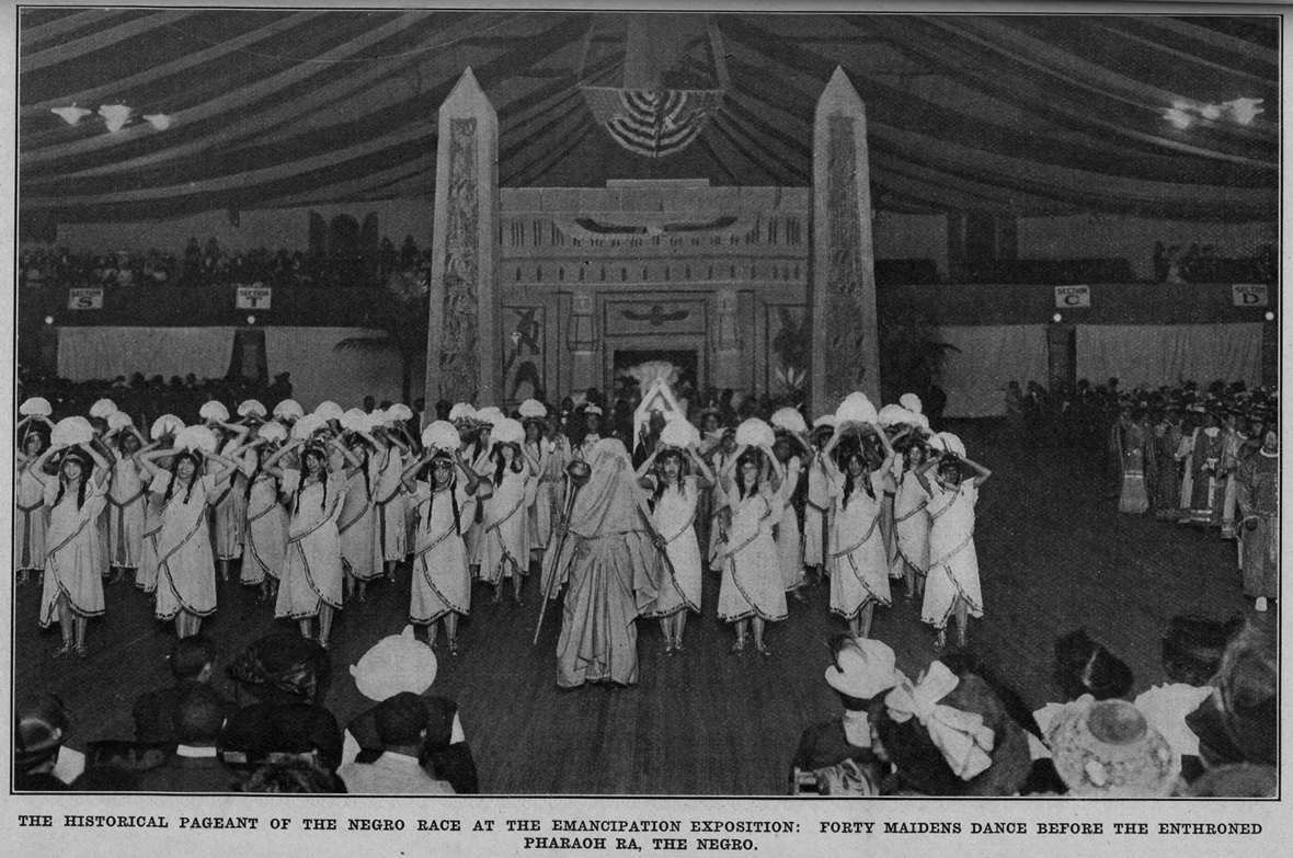 W.E.B. Du Bois, "Star of Ethiopia" Pageant, National Emancipation Exposition, New York City, 1913